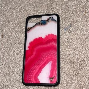 Wildflower pink marble case